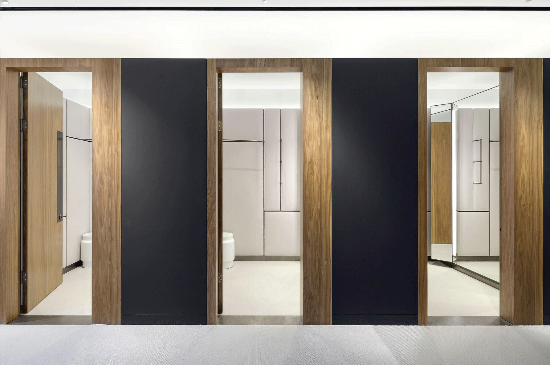 Selfridges fitting rooms