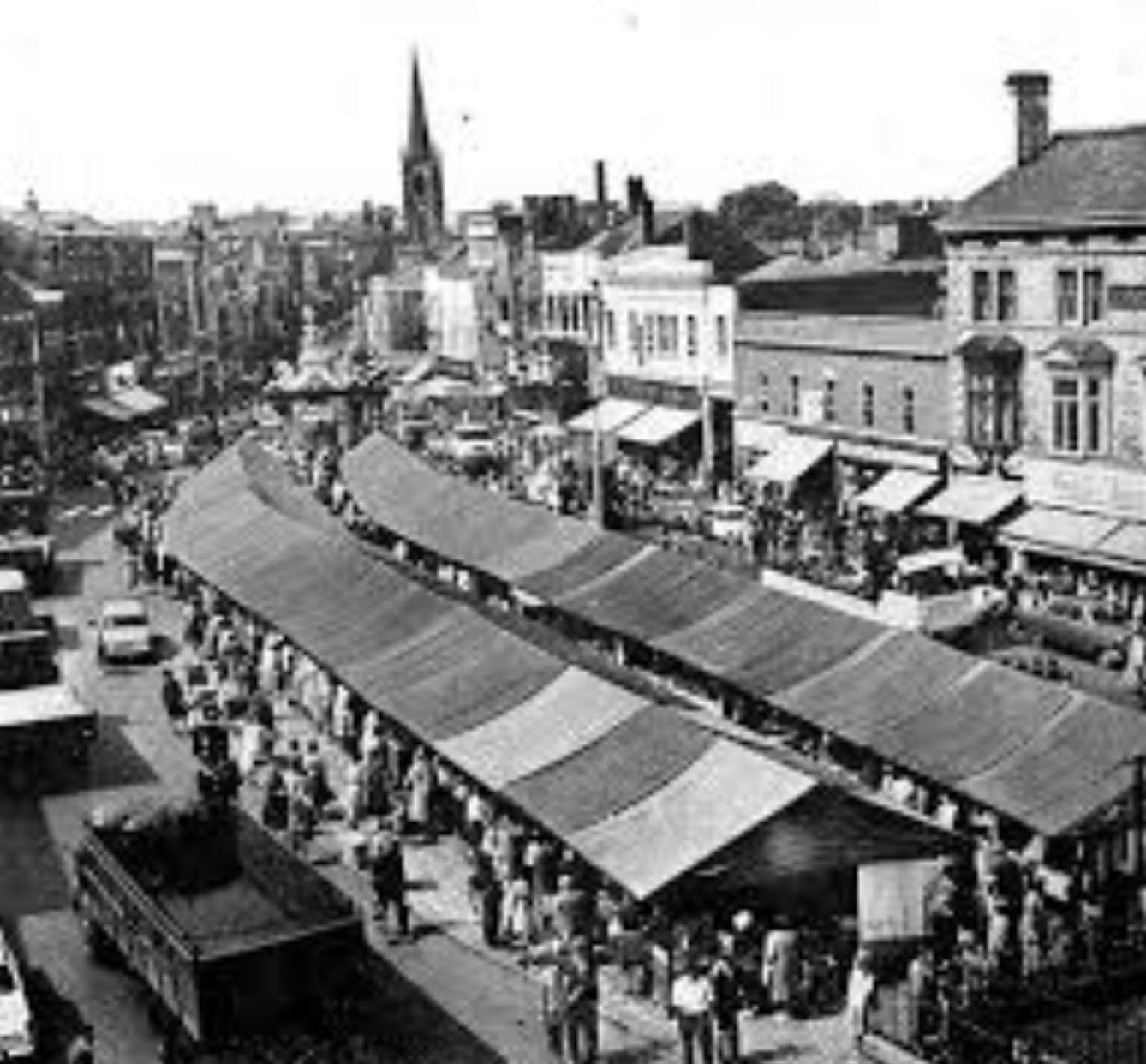 Ridley Road market in the 1930s