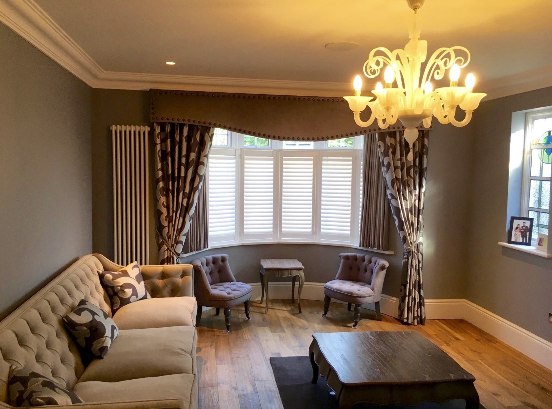 Wanstead living room curtains